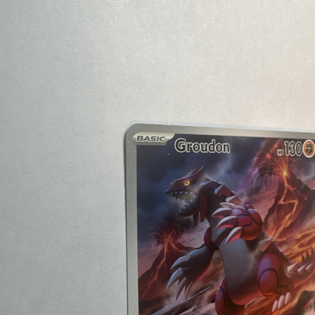 Groudon 199/182 SV04: Paradox Rift Holo Pokémon