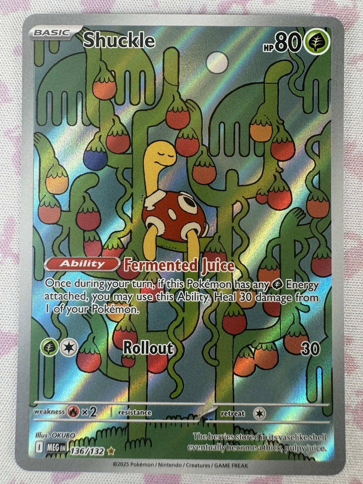 Shuckle Pokemon 136/132 NM