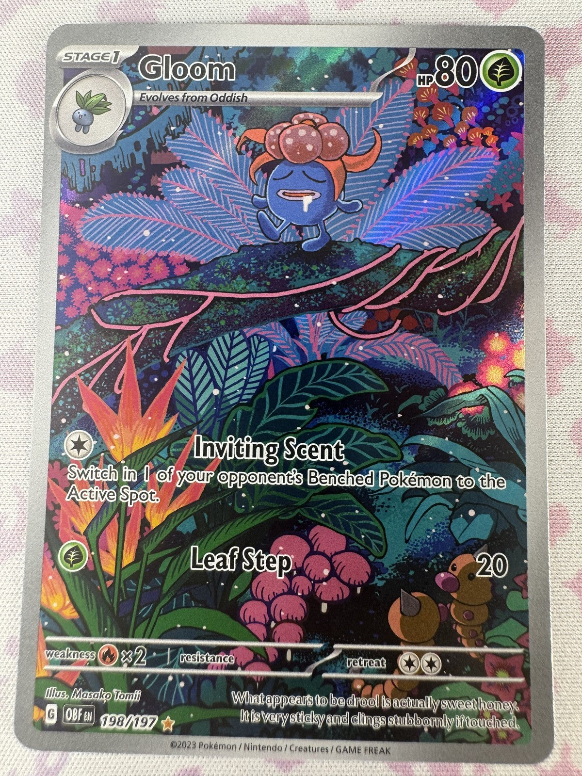 Gloom Pokemon 198/197 NM