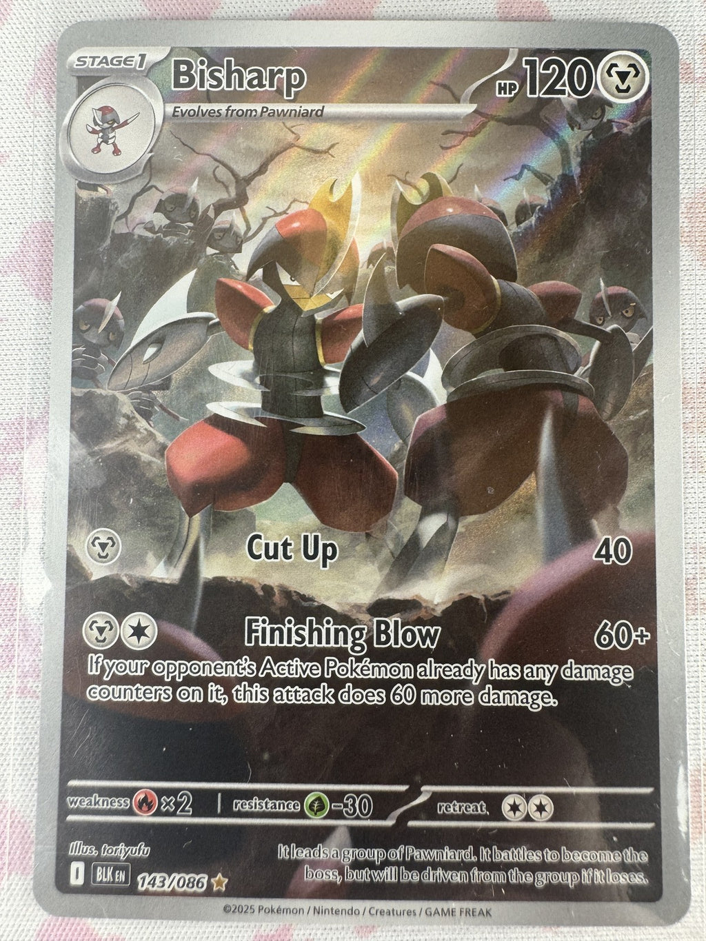 Bisharp - Pokemon 143/086 NM