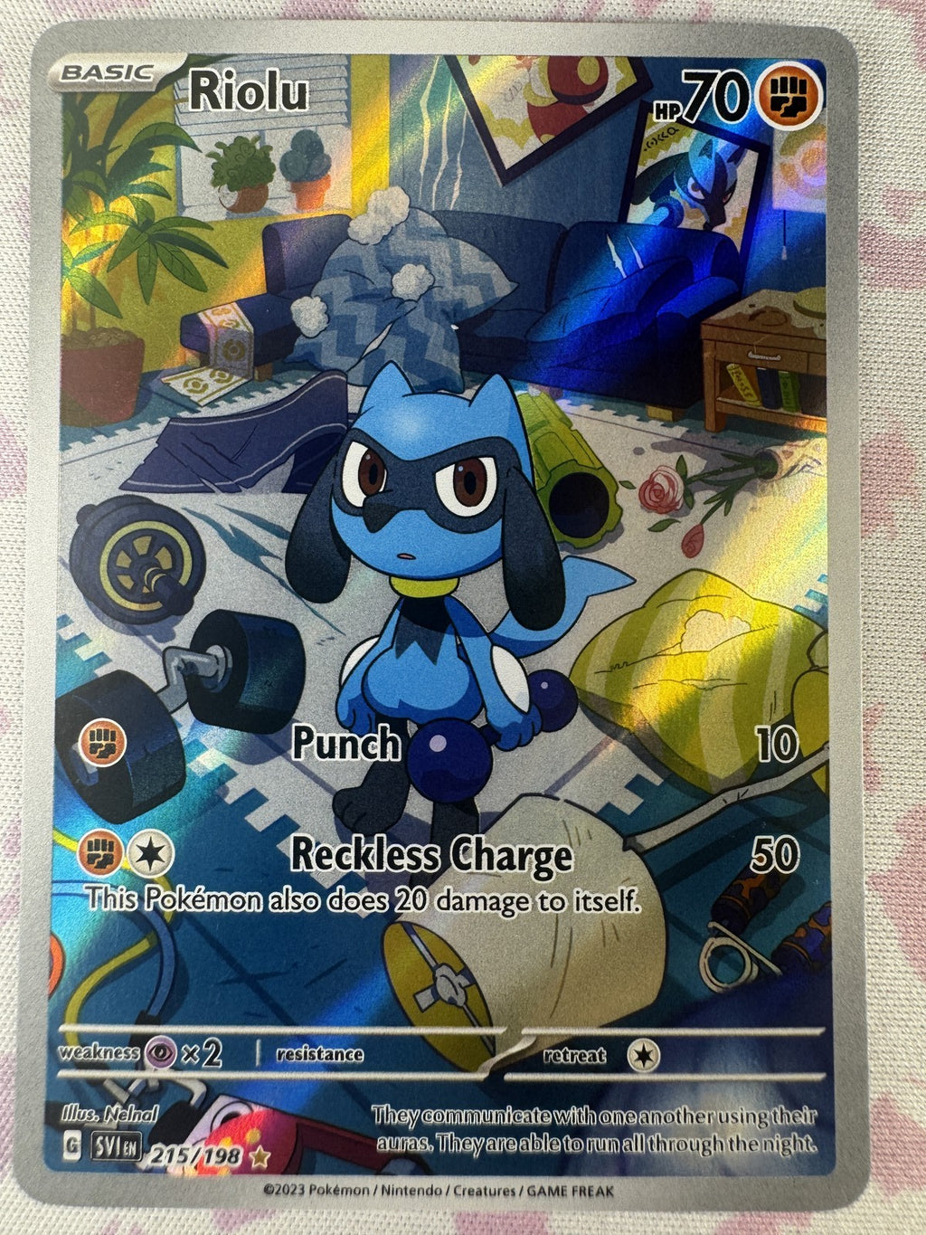 Riolu Pokemon 215/198 NM