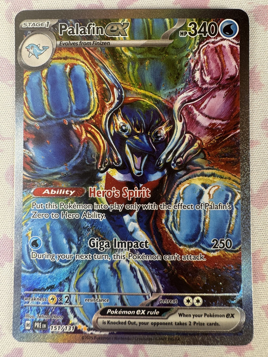 Palafin ex Pokemon 151/131 NM