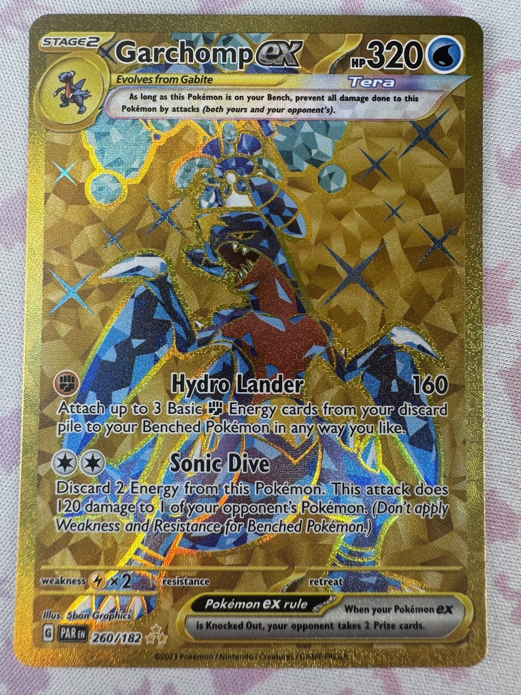 Garchomp ex Pokemon 260/182 NM