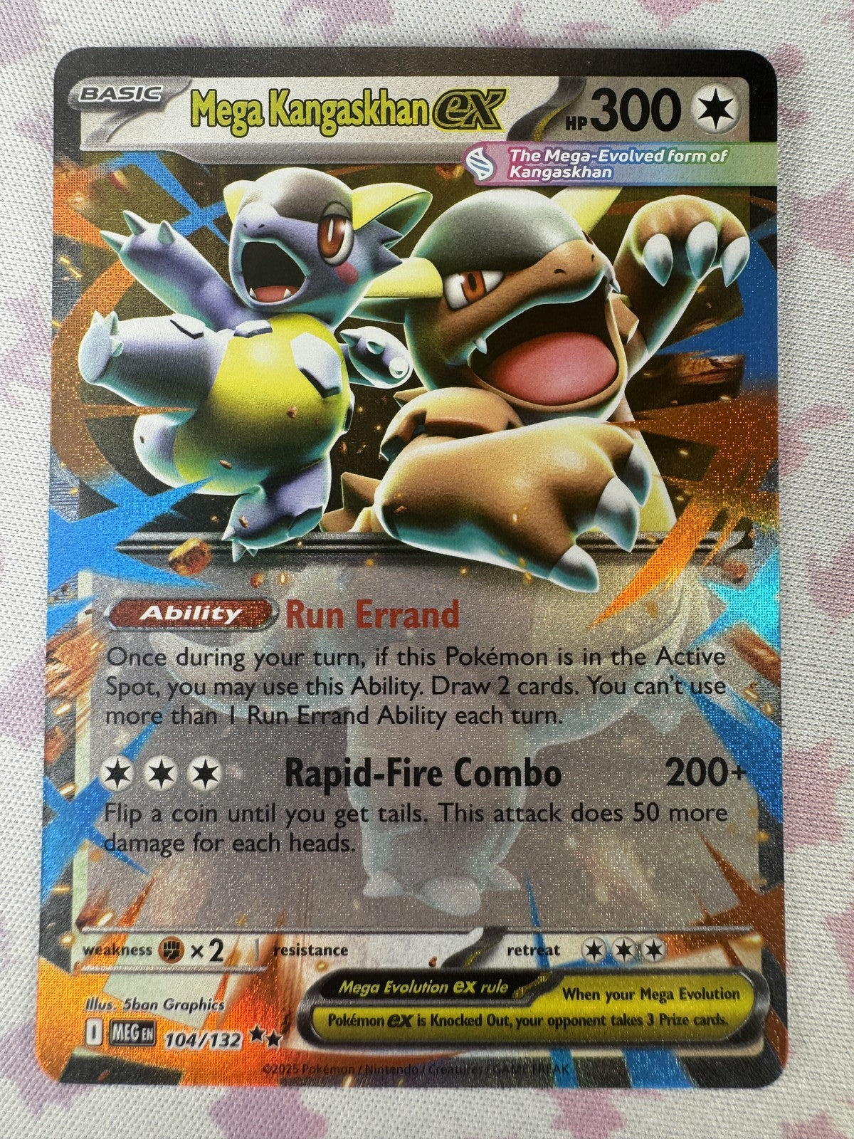 Mega Kangaskhan ex - Pokemon 104/132 NM