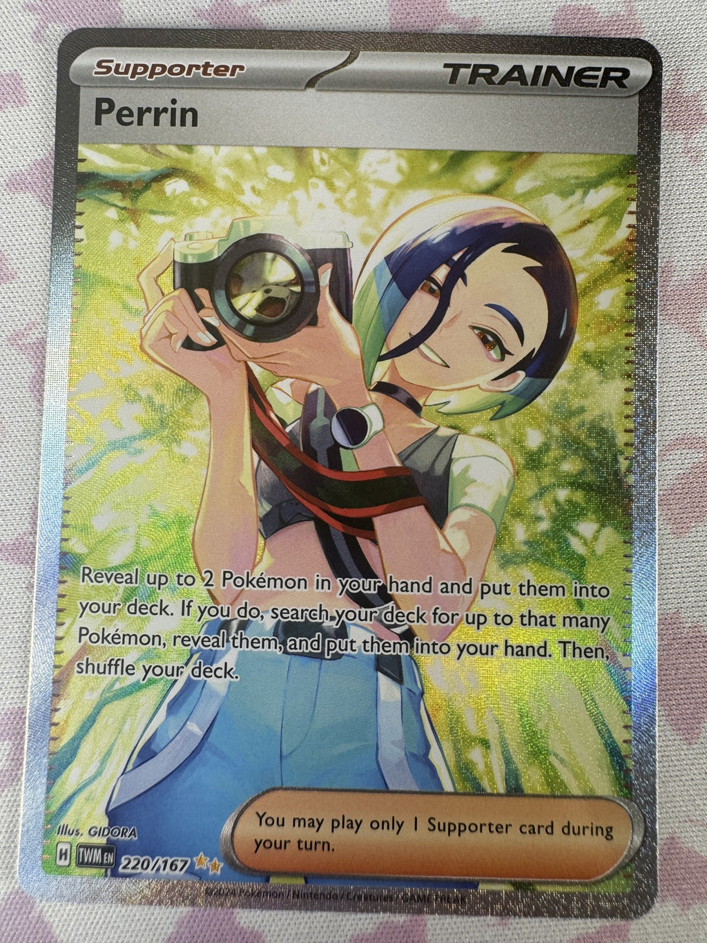 Perrin Pokemon 220/167 NM