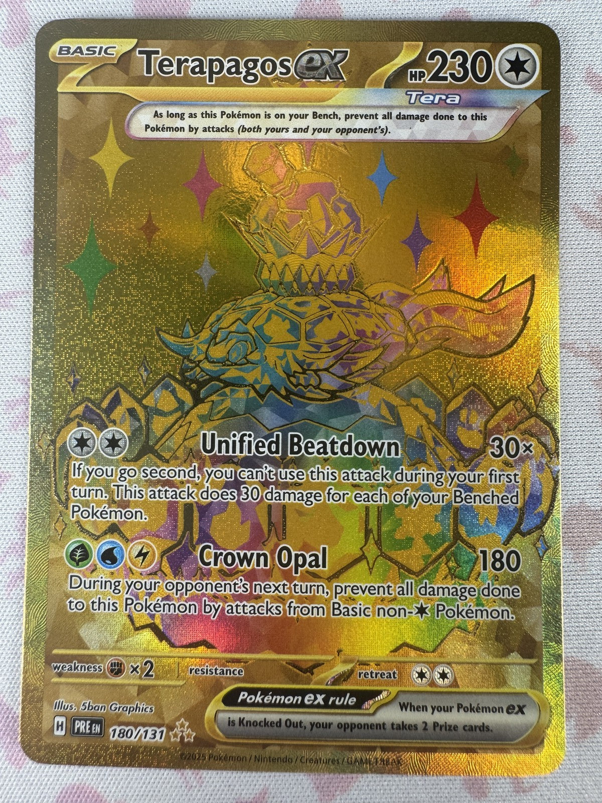 Terapagos ex Pokemon 180/131 NM