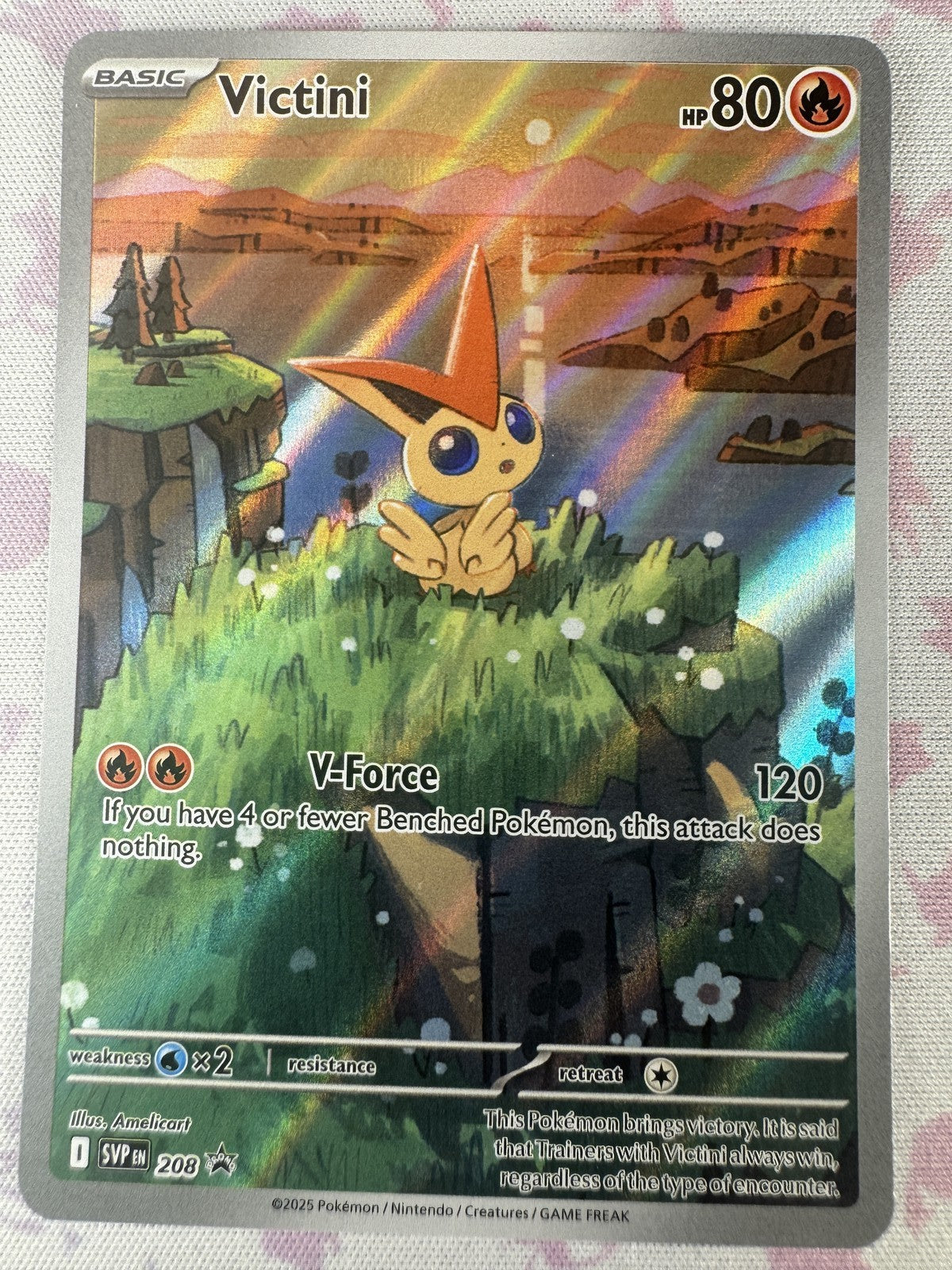 Victini Pokemon 208 NM
