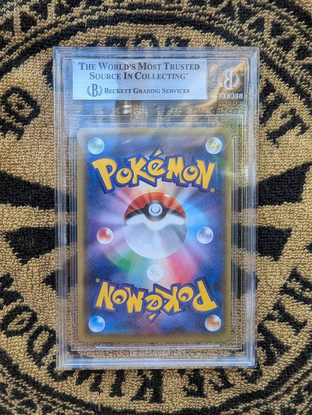 Pokemon Luigi Pikachu Special Bx. Japanese Full Art Promo 296/XY-P BGS 9 Mint